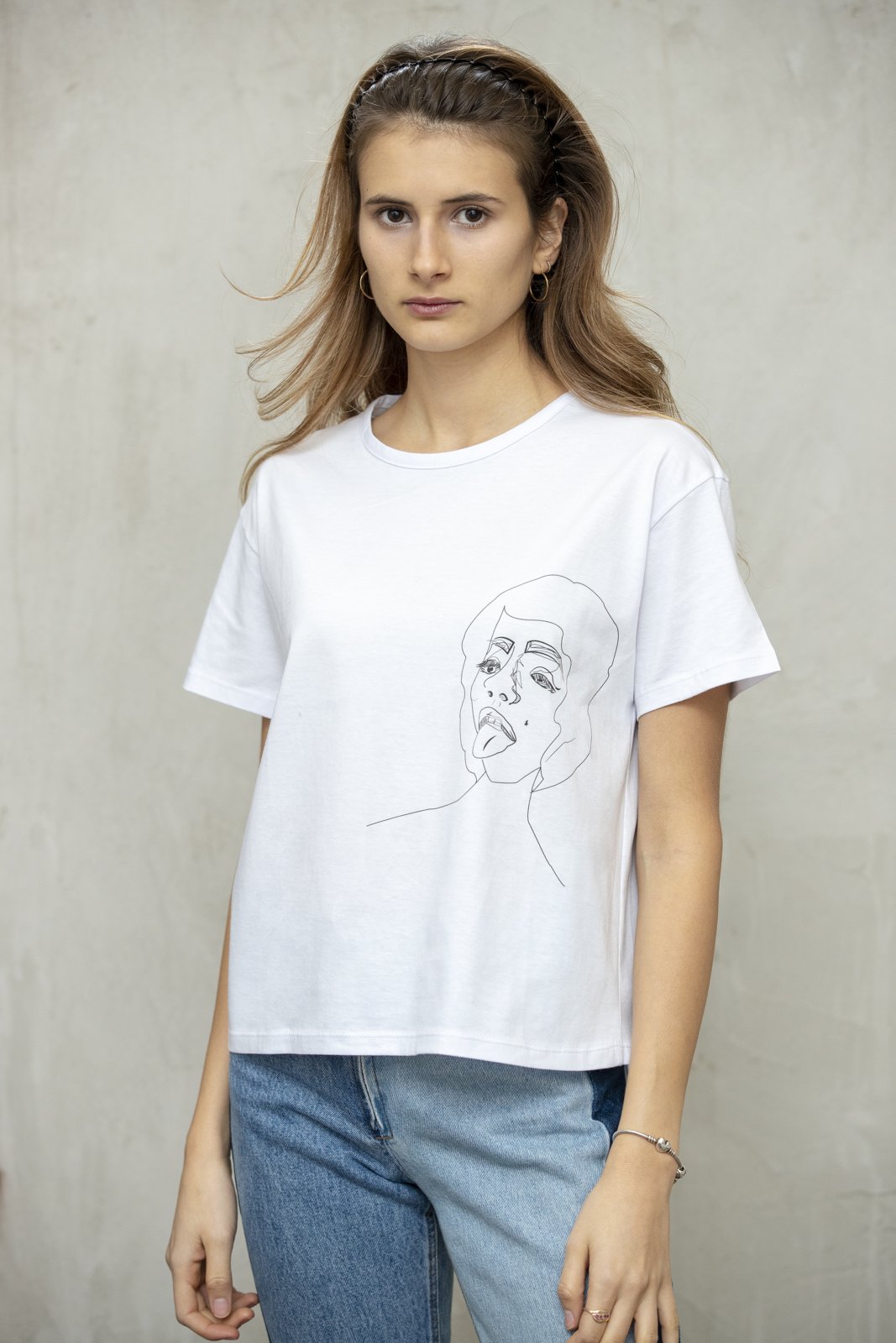 Else Margerete illustrated t-shirt