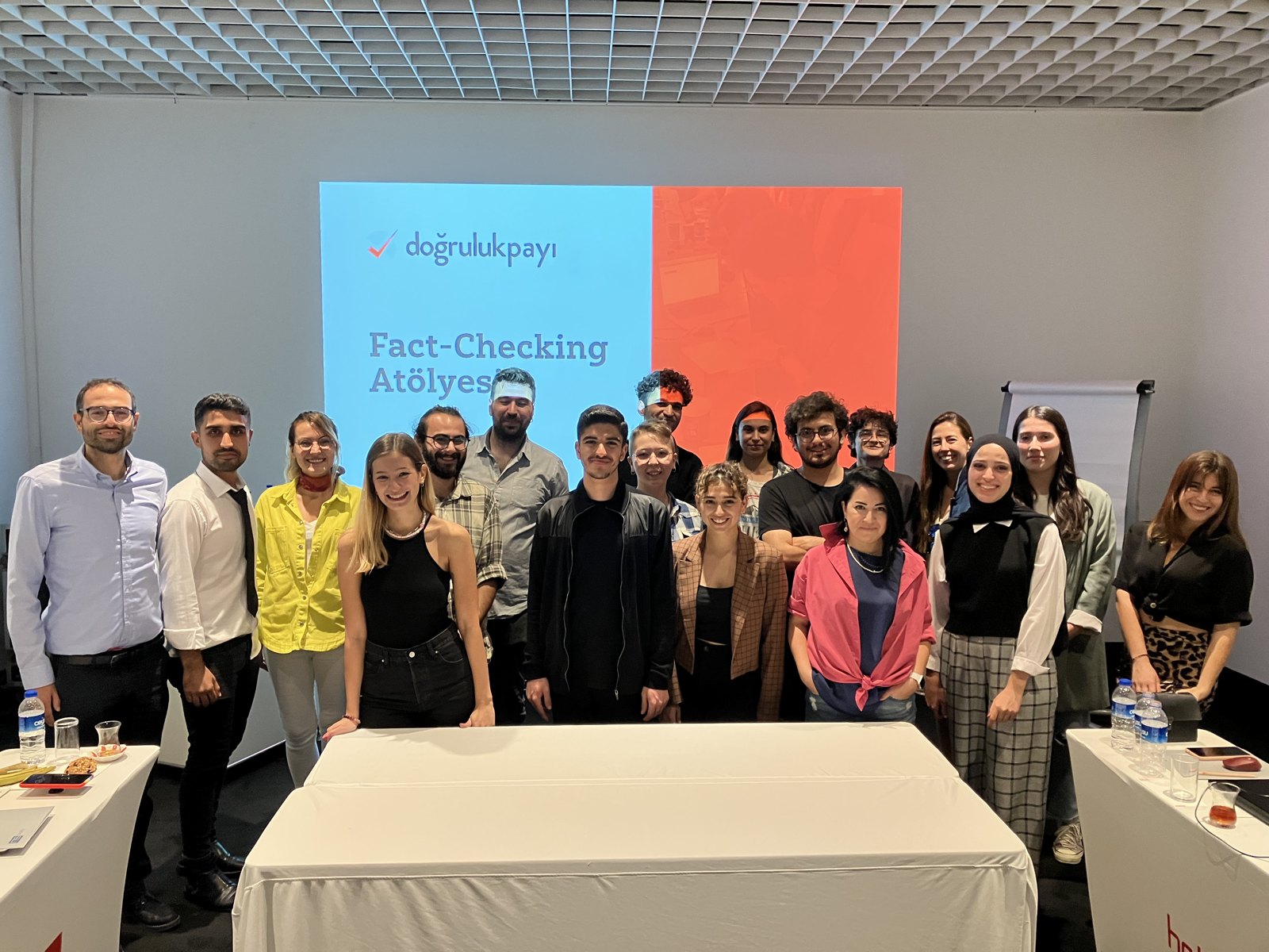 Doğruluk Payı fact-checking workshop